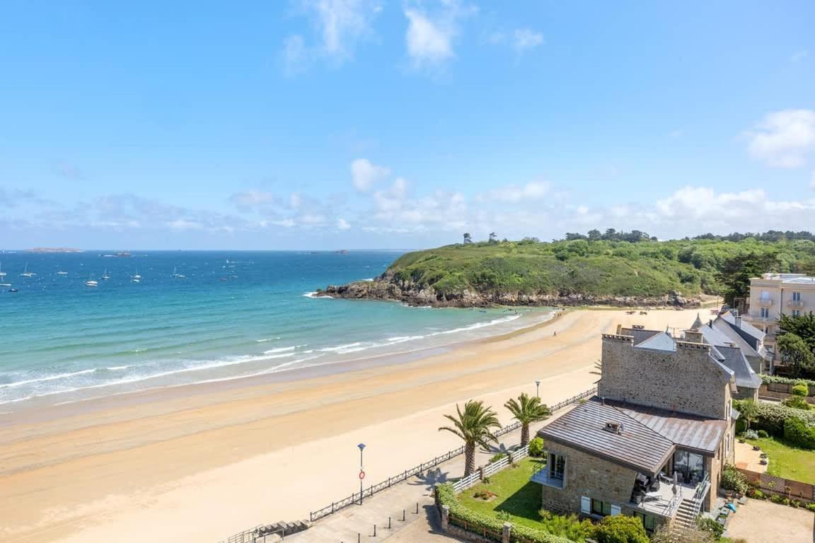 Effet Mer - Joli T2 - Vue Mer - Parking Saint-Lunaire Bagian luar foto